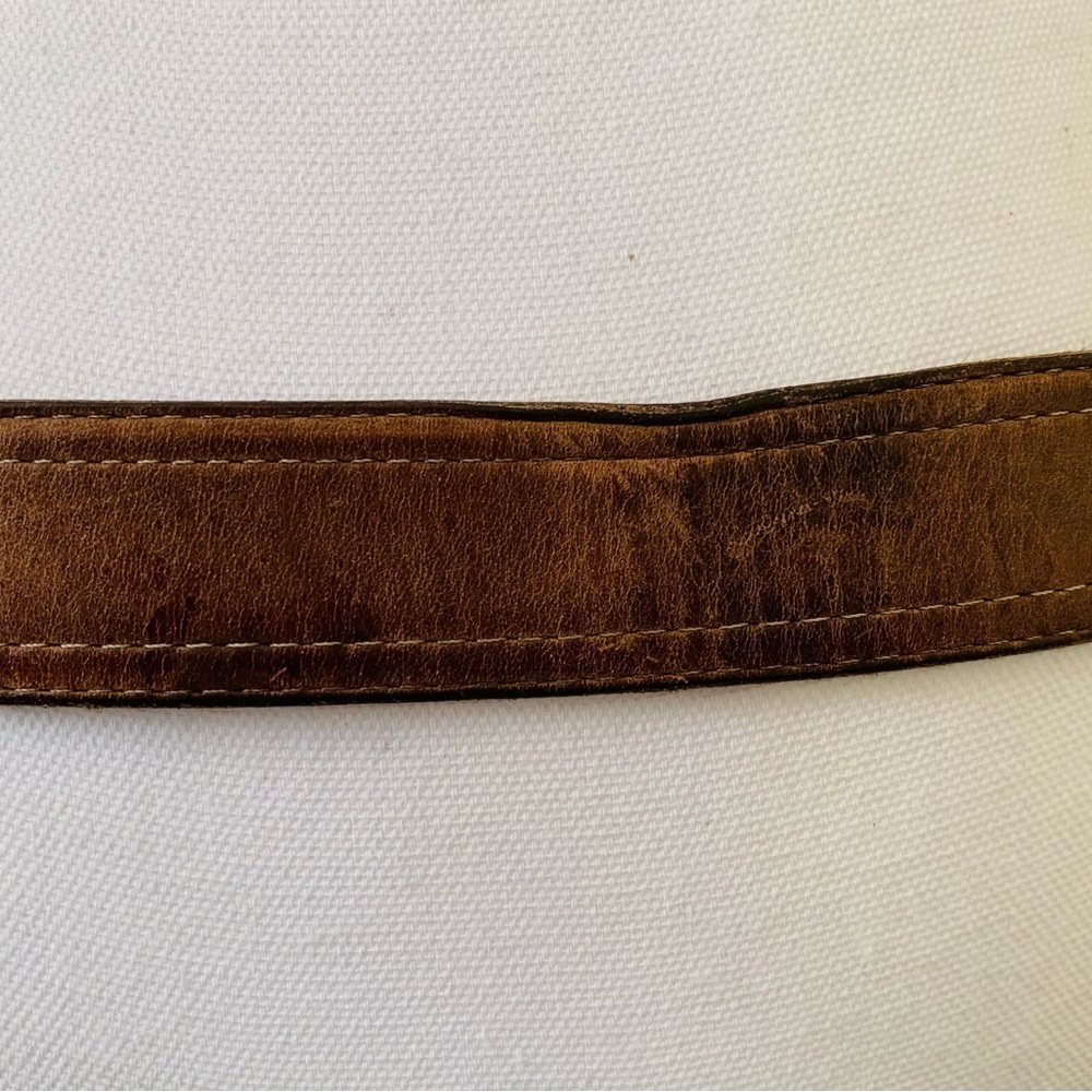 Leather belt - Picture 4 of 14